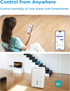 1,500 Sq. Ft. Dehumidifier | 22 Pint | Energy Star | Reusable Filter