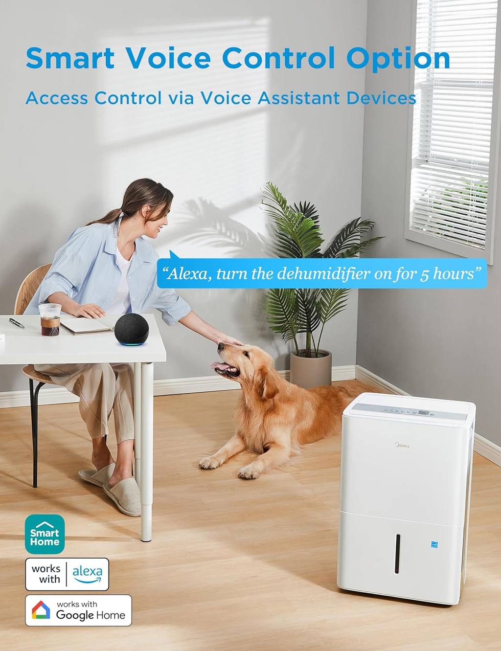 1,500 Sq. Ft. Dehumidifier | 22 Pint | Energy Star | Reusable Filter