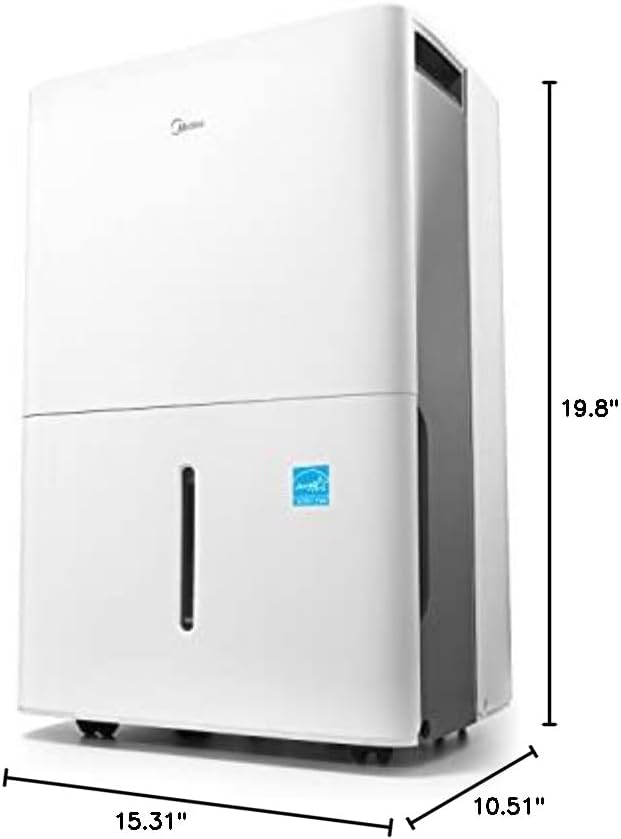 1,500 Sq. Ft. Dehumidifier | 22 Pint | Energy Star | Reusable Filter