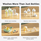 All-in-One Baby Bottle Washer & Sterilizer for Busy Parents